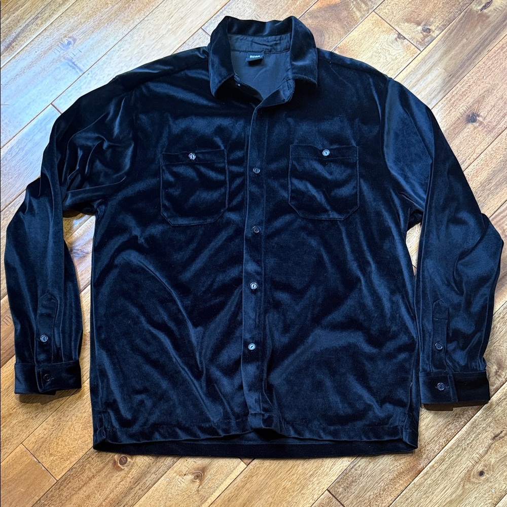Hugo Boss Black Velvet Dress Shirt
